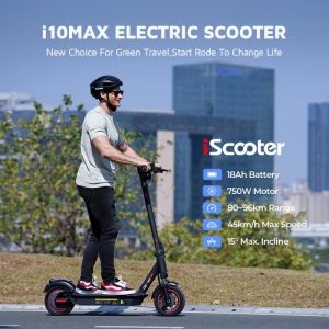 E-Bikes & E-Scooters |   Iscooter I10 Max E-Scooter, 750W, 18Ah E-Bikes & E-Scooters E-Bikes & E-Scooters