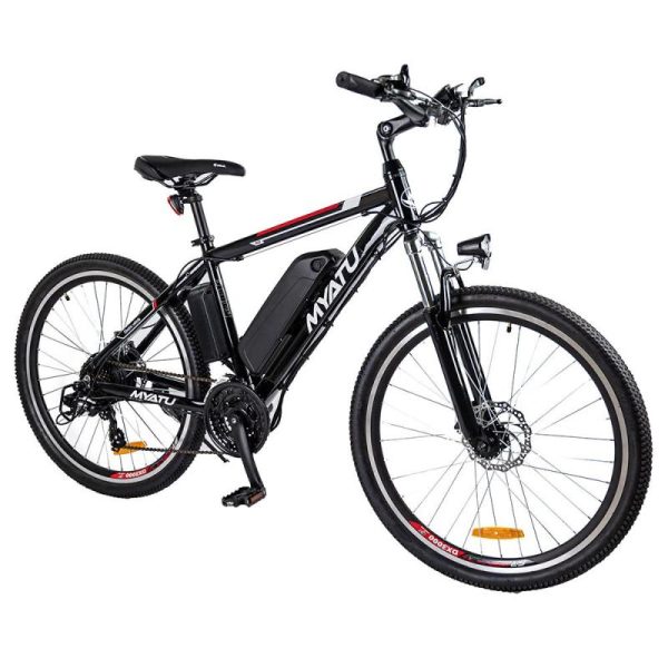 E-Bikes & E-Scooters |   Myatu M0126 Spoked Wheel Electric Bike, 250W Motor 36V 12.5Ah Battery 25Km/H Max Speed 23Miles Range Shimano 21-Speed E-Bikes & E-Scooters E-Bikes & E-Scooters