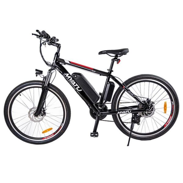 E-Bikes & E-Scooters |   Myatu M0126 Spoked Wheel Electric Bike, 250W Motor 36V 12.5Ah Battery 25Km/H Max Speed 23Miles Range Shimano 21-Speed E-Bikes & E-Scooters E-Bikes & E-Scooters