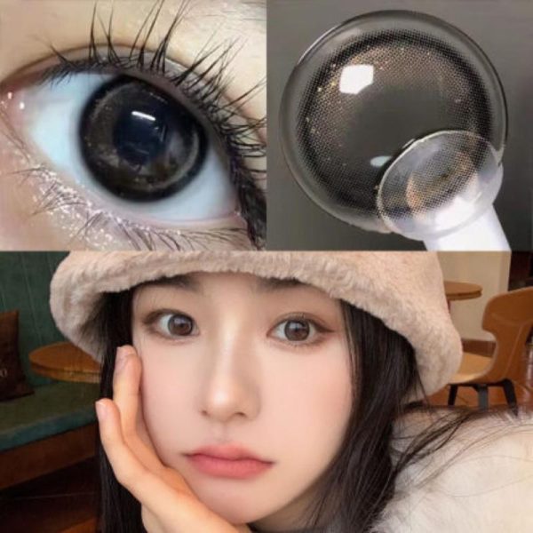 Eye Care Products |   Color Contact Lenses With Diopter Prescription Number Glasses Black Lenses Student Animation Lenses Of The Year Beauty Cosmetics Eye Care Products Eye Care Products