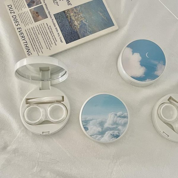 Eye Care Products |   Contact Lenses Box Travel Holder Container Soaking Contact Lens Box Mini Contact Lenses Case Accessorie Contact Lenses For Eyes Eye Care Products Eye Care Products