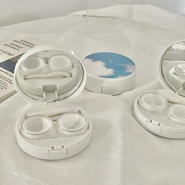 Eye Care Products |   Contact Lenses Box Travel Holder Container Soaking Contact Lens Box Mini Contact Lenses Case Accessorie Contact Lenses For Eyes Eye Care Products Eye Care Products