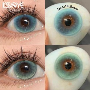 Eye Care Products |   Green Blue Soft Contact Lenses Doll Eye 14.5Mm Large Diameter Cosplay Color Contact Lenses 1 Year Use 2024 New Eye Makeup Halloween Eye Care Products Eye Care Products