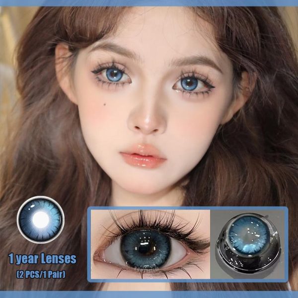 Eye Care Products |   Mill Creek Green Contact Lens With Grade Midnight Forest 14.2Mm Natural Yearly Use 0~-8.00 Degree Halloween Witch Cosplay Contact Lens Eye Care Products Eye Care Products