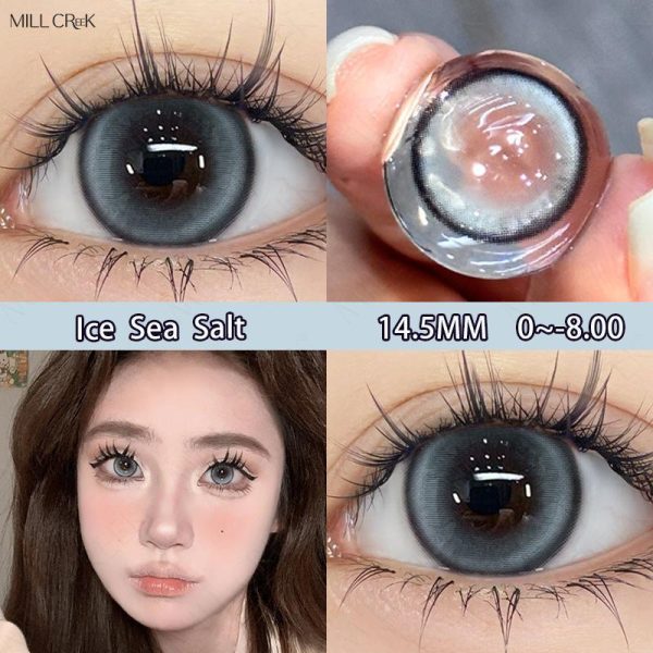 Eye Care Products |   Millcreek Blue Contact Lenses 14.5Mm Chameleon Series Cosplay Halloween Eye Cosmetic Contact Lenses Soft Comfort Hydrogel Eye Care Products Eye Care Products