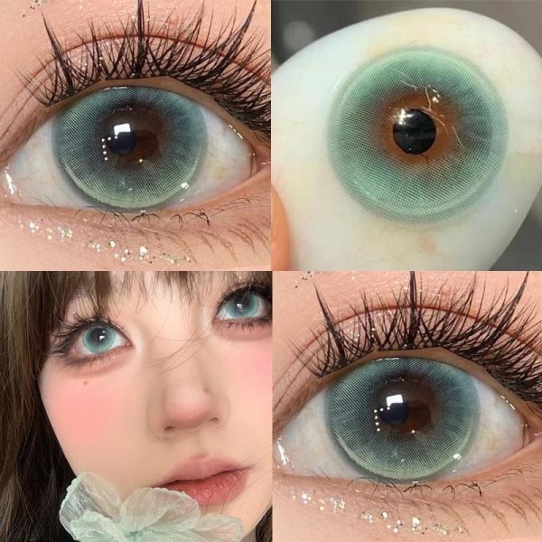 Eye Care Products |   Millcreek Blue Contact Lenses 14.5Mm Chameleon Series Cosplay Halloween Eye Cosmetic Contact Lenses Soft Comfort Hydrogel Eye Care Products Eye Care Products