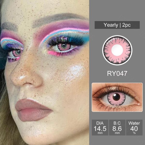 Eye Care Products |   Pseyeche Twilight Cosplay Contact Lenses  Demon Halloween Vampire Contact Lenses Red Lenses For Eyes Beauty Pupils Crazy Lenses Eye Care Products Eye Care Products