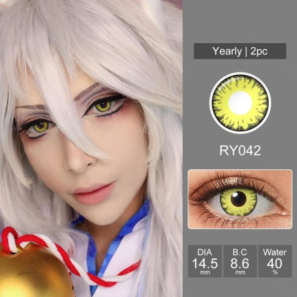 Eye Care Products |   Pseyeche Twilight Cosplay Contact Lenses  Demon Halloween Vampire Contact Lenses Red Lenses For Eyes Beauty Pupils Crazy Lenses Eye Care Products Eye Care Products