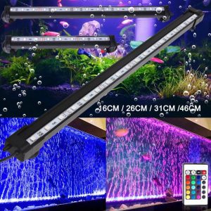 Fish & Aquatic Pets |   16/26/31/46cm  Remote Control Waterproof Air Bubble Lamp Led Fish Tank Light Making Oxygen Fish & Aquatic Pets Fish & Aquatic Pets