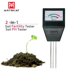 Fish & Aquatic Pets |   2-In-1 Soil Ph And Fertility Meter For Soil Nitrogen Phosphorus Potassium Analyzer Avoid Premature Defoliation Non-Flowering Pet Supplies Fish & Aquatic Pets