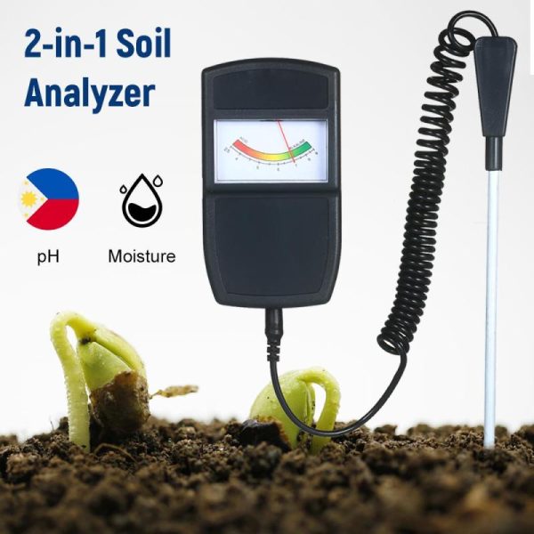 Fish & Aquatic Pets |   2-In-1 Soil Ph & Moisture Meter Soil Test Kit Soil Moisture Acidity & Alkalinity Analyzer Acidity Fish & Aquatic Pets Fish & Aquatic Pets