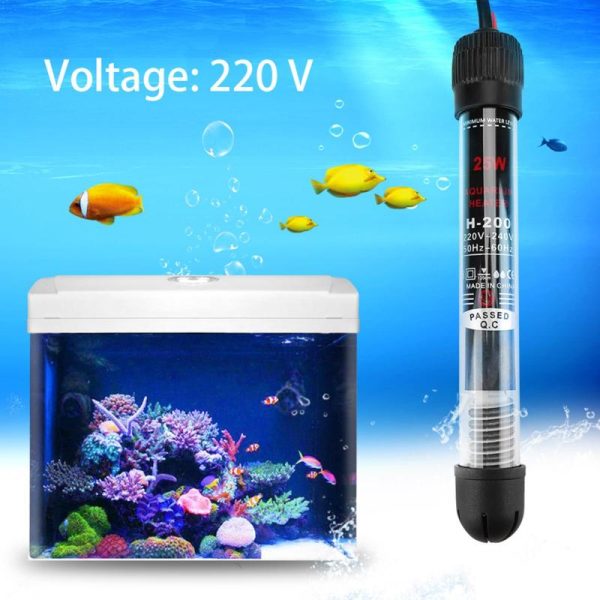 Fish & Aquatic Pets |   25W/50W/100W /200W/300W 220V  Aquarium Submersible Fish  Automatic Water Heater Eu Plug Fish & Aquatic Pets Fish & Aquatic Pets