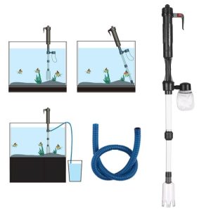 Fish & Aquatic Pets |   Electric Aquarium Fish Tank Water Changer Sand Washer Vacuum Siphon Operated Gravel Cleaner Aquarium Fish & Aquatic Pets Fish & Aquatic Pets