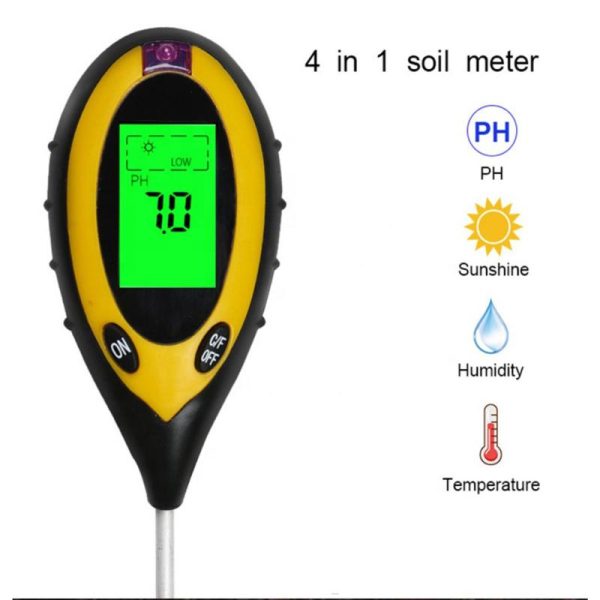 Fish & Aquatic Pets |   High Precision Plants Soil Survey Instrument Light / Tempreture / Humidity / Ph 4-In-1 Soil Fish & Aquatic Pets Fish & Aquatic Pets