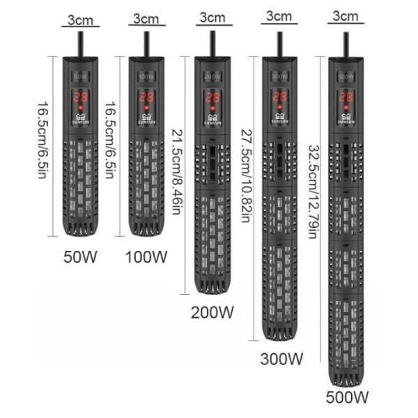 Fish & Aquatic Pets |   Quartz Glass Aquarium Submersible Heater Fish Tank Constant Temperature Control  Fish Tank Fish & Aquatic Pets Fish & Aquatic Pets