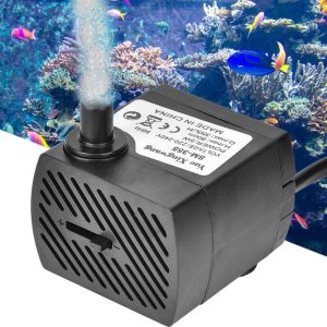 Fish & Aquatic Pets |   Sm-355 5W Aquarium Submersible Water Pump Ultra Quiet For Fish  (Eu 220-240V) Fish & Aquatic Pets Fish & Aquatic Pets