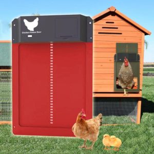 For Farm Animals |   Automatic Chicken Coop Door Light Sensor Chicken House Door High Quality Practical Farm Chicken Pets Duck Cage Door Farm Decor Animals & Insects Animals & Insects