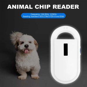 For Farm Animals |   Pet Microchip Scanner Portable Handheld Animal Chip Reader Pet Microchip Recognition Reader For Pet Animals & Insects Animals & Insects