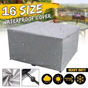 Garden Sets |   16 Size Waterproof Garden Patio Furniture Cover Covers Rattan Table Cube Seat Outdoor Garden Sets Garden Sets