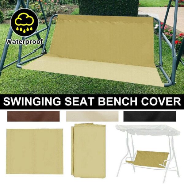 Garden Sets |   2/3 Seater Durable Patio Outdoor Swing Chair Covers Hammock Shield Backrest Guard Bench Seat Cover Garden Sets Garden Sets