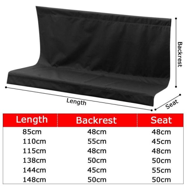 Garden Sets |   2/3 Seater Durable Patio Outdoor Swing Chair Covers Hammock Shield Backrest Guard Bench Seat Cover Garden Sets Garden Sets