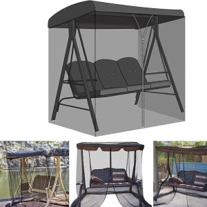 Garden Sets |   Awning + Mosquito Net For Garden Swing Palermo Premium Garden Sets Garden Sets