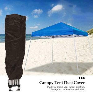 Garden Sets |   Canopy Tent Dust Cover Waterproof Heavy-Duty Weather Resistant Canopy Case Protective Cover Outdoor Garden Sets Garden Sets