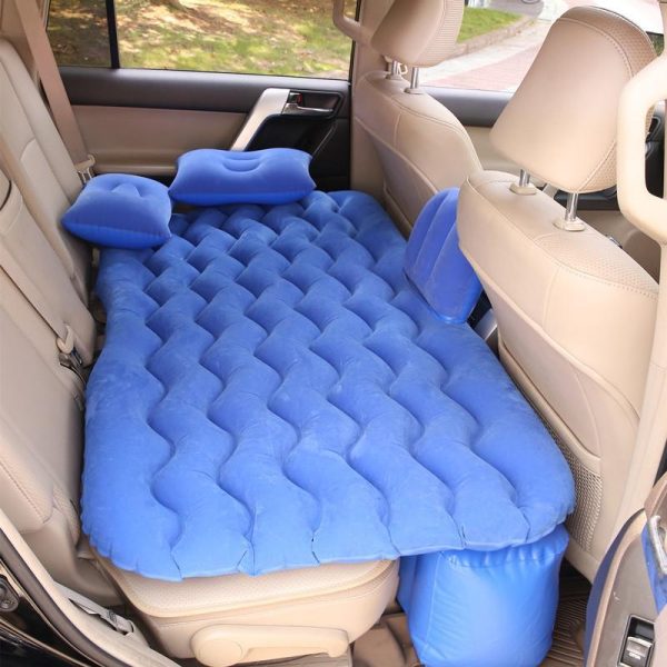 Garden Sets |   Car Inflatable Mattress Flocking Inflatable Bed In-Car Rear Exhaust Cushion Bed Garden Sets Garden Sets