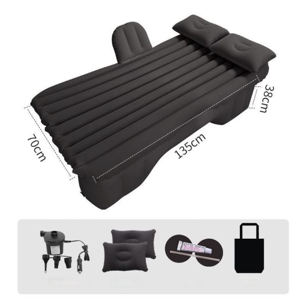 Garden Sets |   Car Inflatable Mattress Flocking Inflatable Bed In-Car Rear Exhaust Cushion Bed Garden Sets Garden Sets