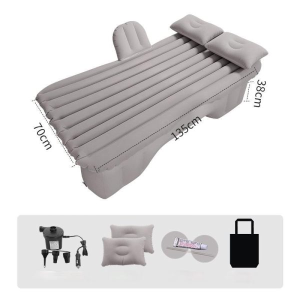 Garden Sets |   Car Inflatable Mattress Flocking Inflatable Bed In-Car Rear Exhaust Cushion Bed Garden Sets Garden Sets