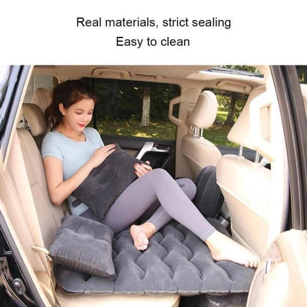 Garden Sets |   Car Inflatable Mattress Flocking Inflatable Bed In-Car Rear Exhaust Cushion Bed Garden Sets Garden Sets