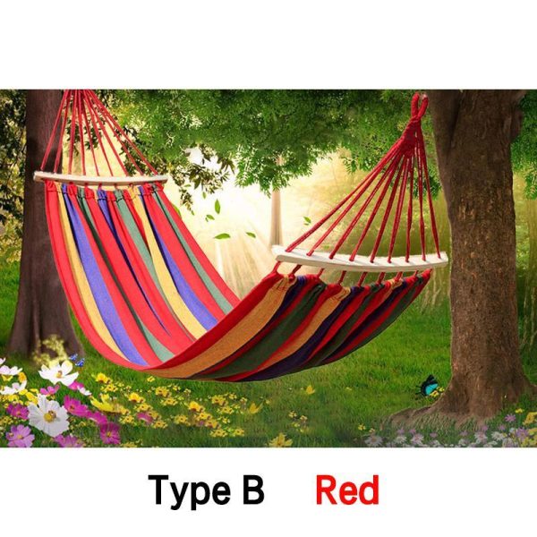 Garden Sets |   Garden Canvas Hammock Camping Sleeping Hamack Hamock Swing Hanging Chair Hamack Garden Sets Garden Sets