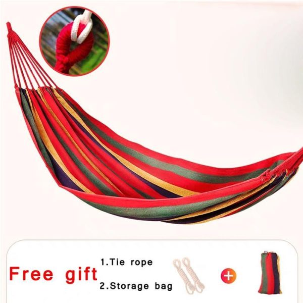 Garden Sets |   Garden Canvas Hammock Camping Sleeping Hamack Hamock Swing Hanging Chair Hamack Garden Sets Garden Sets