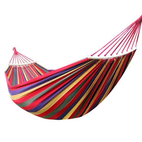 Garden Sets |   Garden Canvas Hammock Camping Sleeping Hamack Hamock Swing Hanging Chair Hamack Garden Sets Garden Sets