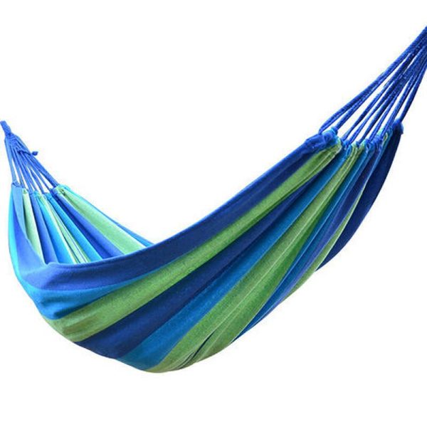 Garden Sets |   Garden Canvas Hammock Camping Sleeping Hamack Hamock Swing Hanging Chair Hamack Garden Sets Garden Sets