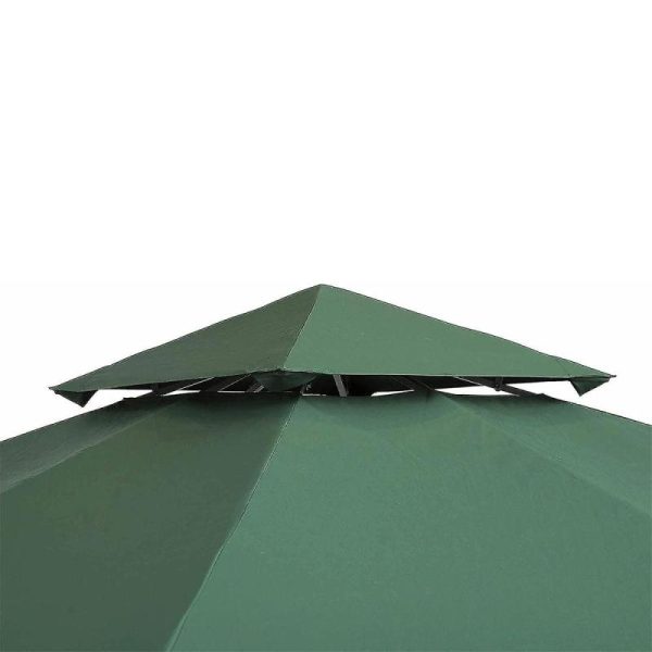 Garden Sets |   Replacement Canvas For Gazebo Tent 3 X 3 M Dark Green Garden Sets Garden Sets