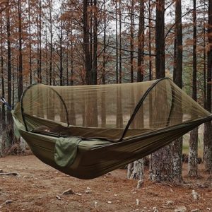 Garden Sets |   Teenwei Eco Friendly Breathable 1 Set Hammock Polyester High Density Hammock Mosquito Net For Forest Garden Sets Garden Sets