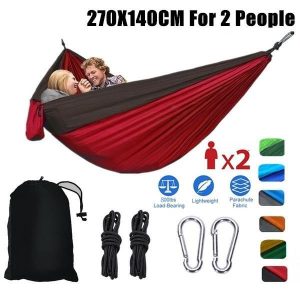 Garden Sets |   Ultra-Light Hammock For Camping Double & Single People Hammocks For The Outdoors Backpacking Survival Or Travel Portable Lightweight Parachute Nylon Garden Sets Garden Sets