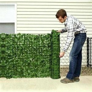 Garden Structures |   Artificial Leaf Fence Wall Landscaping Fence Privacy Fence Screen Outdoor Garden Backyard Balcony Fence Garden Structures Garden Structures