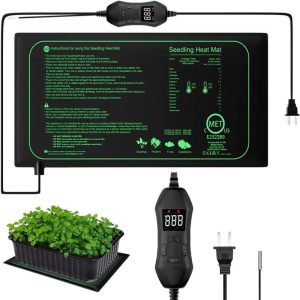 Garden Structures |   Seedling Heat Mats With Digital Thermostat Controller Plant Heating Mats For Seed Starting Brewing Garden Structures Garden Structures