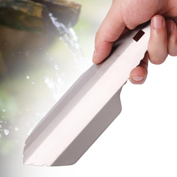 Gardening Tools |   Lixada Titanium Garden Hand Shovel Outdoor Camping Hiking Backpacking Trowel Gardening Tools Gardening Tools