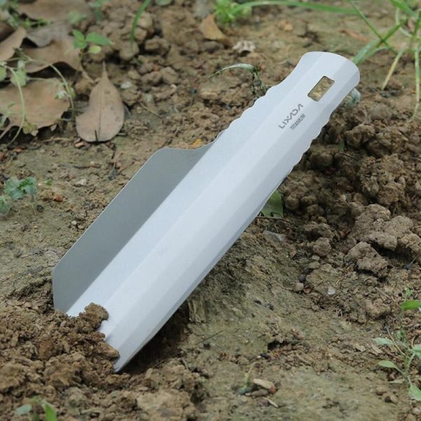 Gardening Tools |   Lixada Titanium Garden Hand Shovel Outdoor Camping Hiking Backpacking Trowel Gardening Tools Gardening Tools