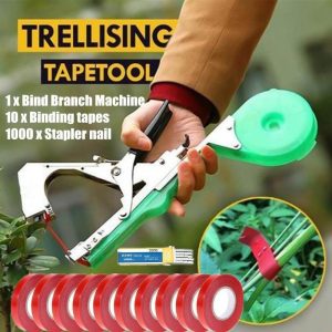 Gardening Tools |   Potable Plant Hand Tying Tape Tool Tapener Machine Garden Plant Branch Gardening Tools Gardening Tools