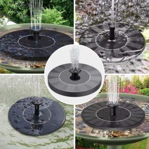 Green & Landscaping |   1 Set Floating Fountain Energy-Saving Household Supplies Compact Garden Bird Bath Pond Solar Powered Useful Add Green & Landscaping Green & Landscaping