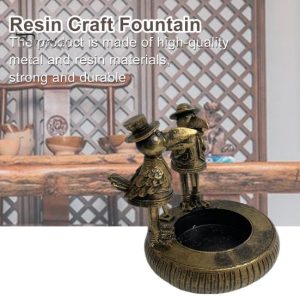 Green & Landscaping |   Animal Fountain Big Mouth Bird/Fish Flow Water Vintage Style Micro Landscape Decoration Water Fountain Green & Landscaping Green & Landscaping