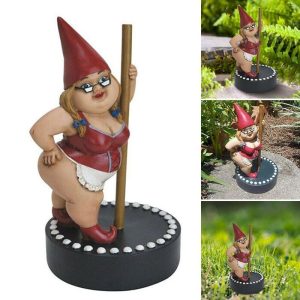 Green & Landscaping |   Design Of Dwarf In Dancer Steel Tube Decoration Garden Landscape Decoration Miniature Fairy Figurines Gifts Green & Landscaping Green & Landscaping