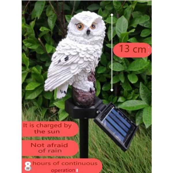 Green & Landscaping |   Led Light Garden 1 Pack Waterproof Solar Powered Path Yard Lawn Owl Animal Decorative Light Green & Landscaping Green & Landscaping