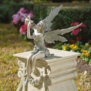 Green & Landscaping |   New Trend Style Flute West Wind Fairy Garden Courtyard Home Decoration Sculpture Resin Crafts Green & Landscaping Green & Landscaping