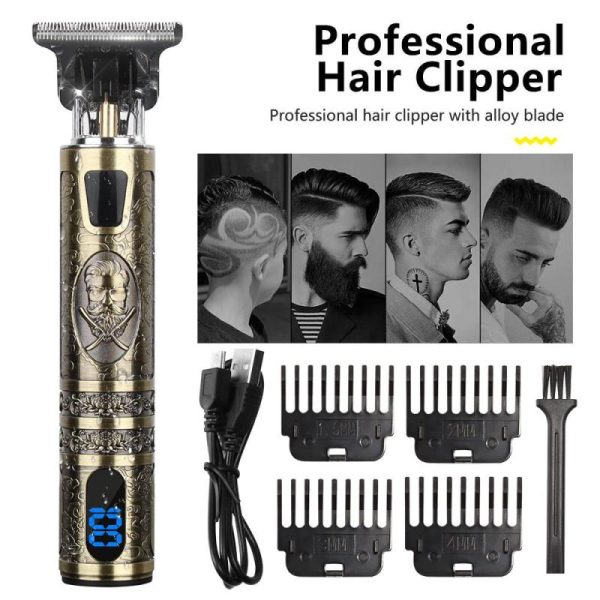 Home Appliances |   2022 Electric Hair Clipper Hair Trimmer Hiena For Men Rechargeable Electric Shaver Barber Hair Cutting Machine For Men Hair Cut Home & Kitchen Home Appliances