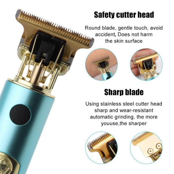 Home Appliances |   2023 Usb Electric Hair Clippers Hiena Professional Barber T-Outliner Finish Cutting Machine Home & Kitchen Home Appliances